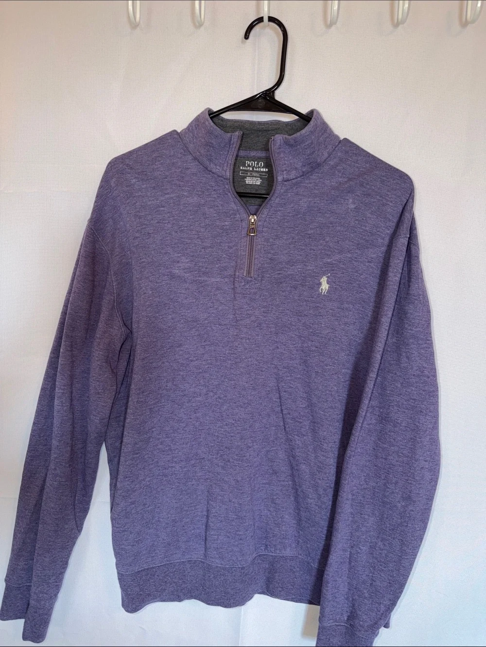 Polo by Ralph Lauren Heather Purple Half-Zip Pullover